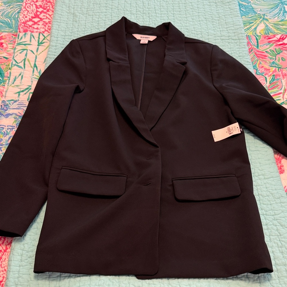 Old Navy Women's Black oversized Blazer